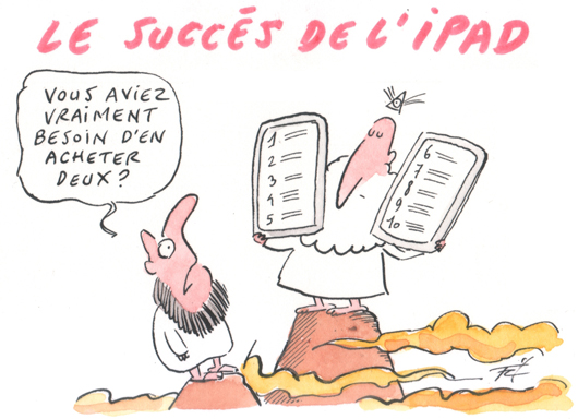le succés de l'iPad- sortie de l'iPad en France le 28 mai